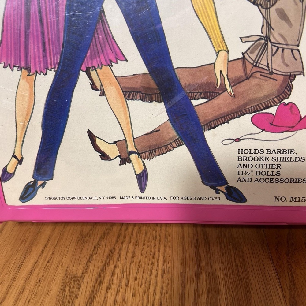 Vintage Tara Toy Fashion Doll Case Barbie Carrying Case - Picture 4 of 10